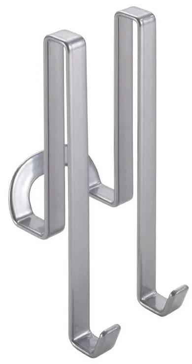 Ezüstszínű függő acél akasztó Luxy – Metaltex