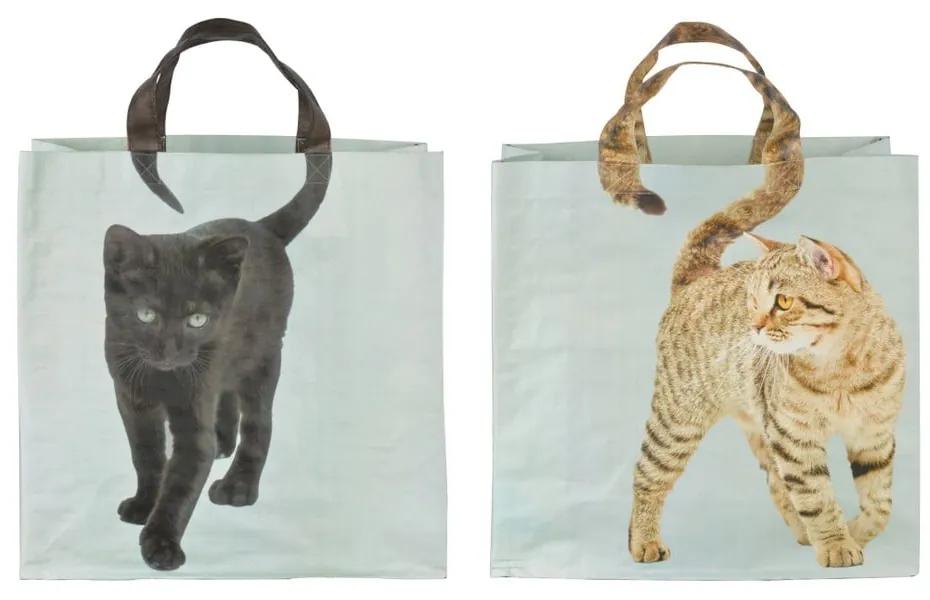 Cats 2 db bevásárlótáska - Esschert Design