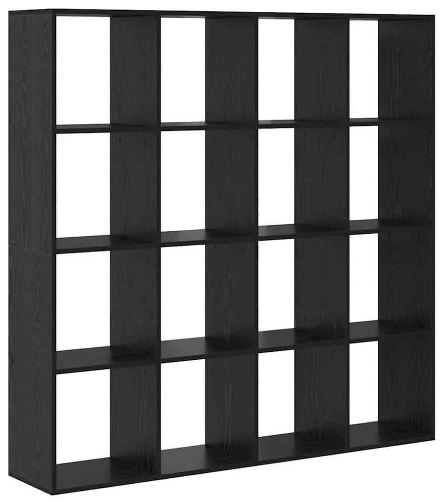 Könyvespolc Musta tammi 137.5 x 29 x 137.5 cm Faanyag