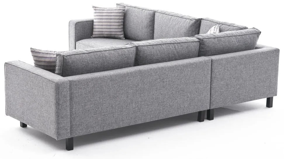 Sarokkanapé Kale Linen - Szürke