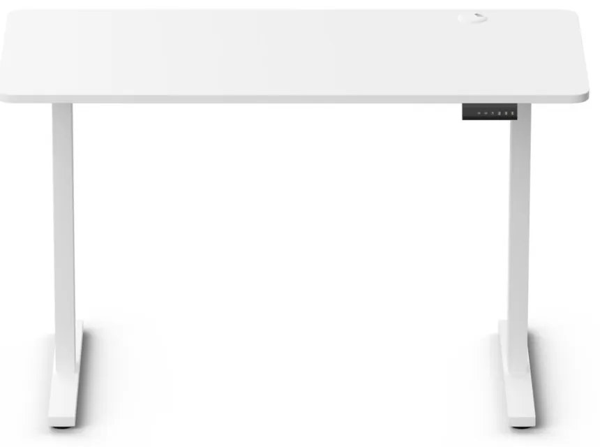 Elektromosan állítható magasságú íróasztal ülő-/állómunkához 120x60 cm fehér Levano Control+