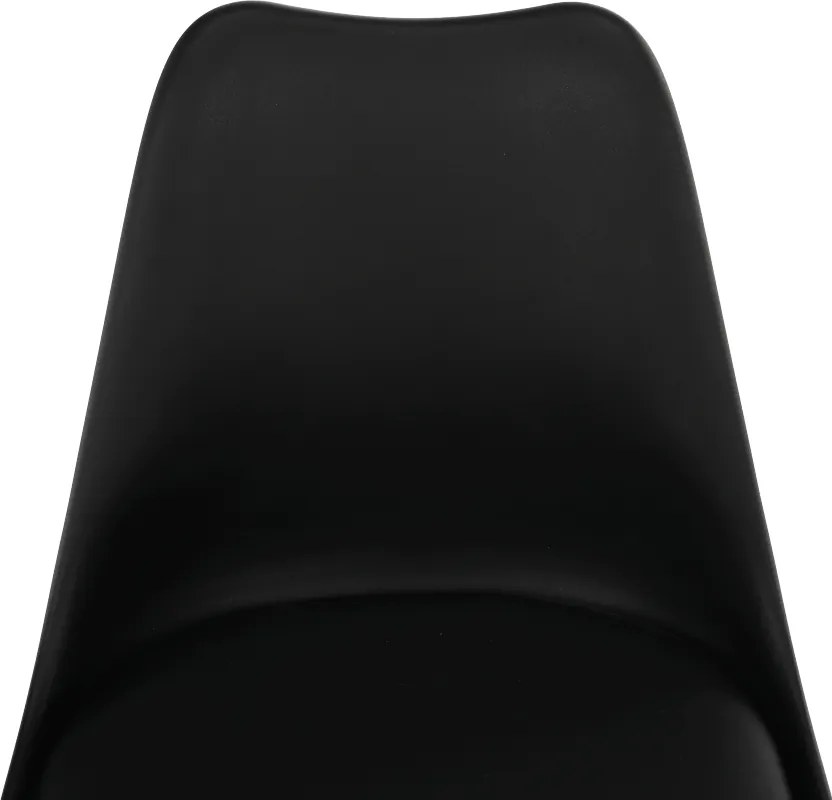 Szék, fekete/bükk, BALI 2 NEW