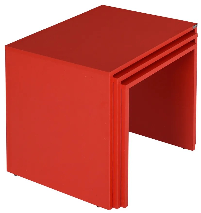 SHP Red kisasztal szett, 3 db