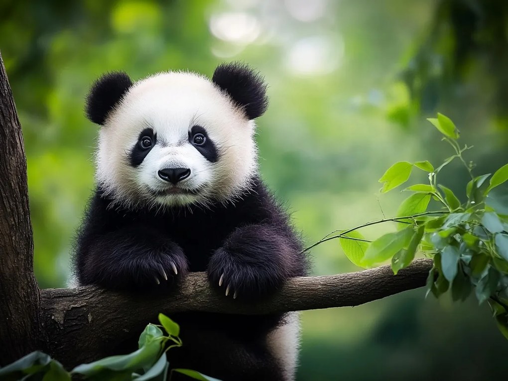 Canvas Vászonkép Természet Állatok Mackó Panda Mackó 100x75