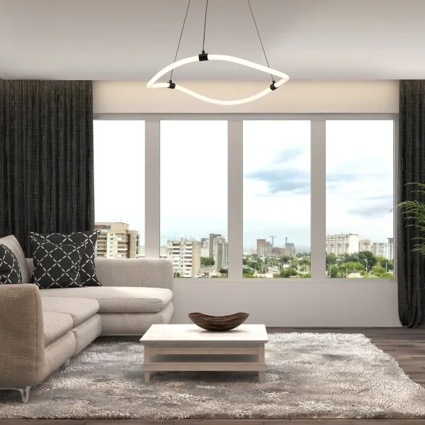 Rabalux 72253 - LED Csillár zsinóron SERENA LED/34W/230V 4000K