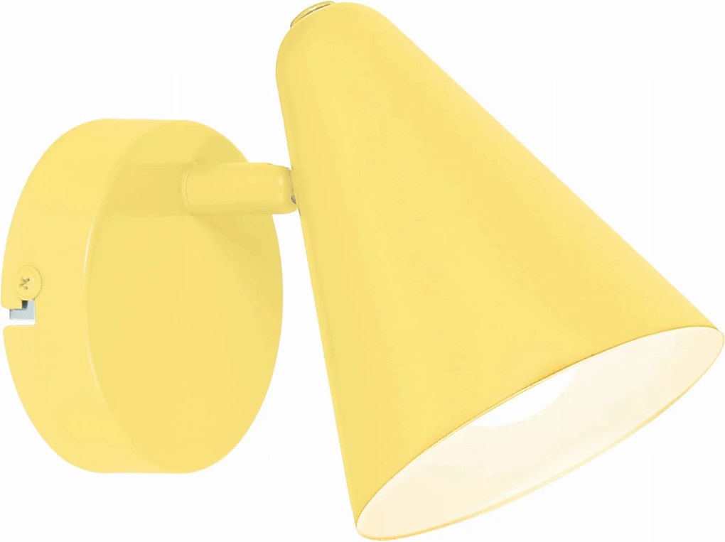 Fali lámpa Candellux Amor sárga E14 40W modern design