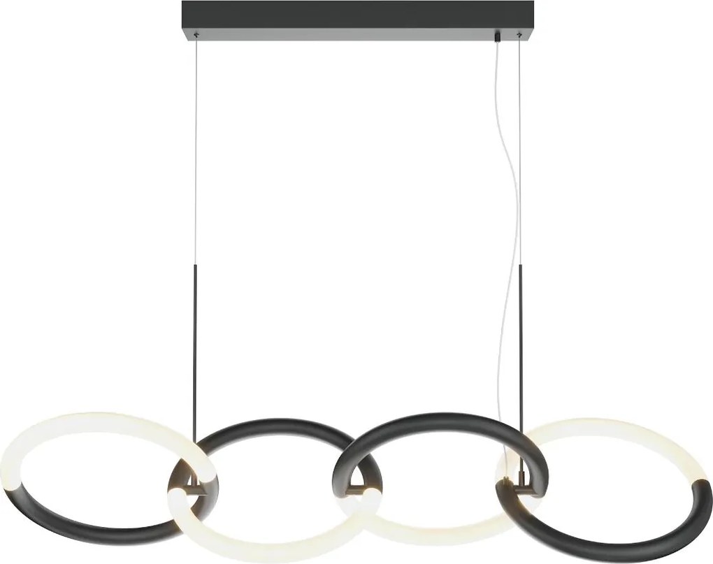 Maytoni modern függeszték node fehér fekete mymod165pl-l40b3k