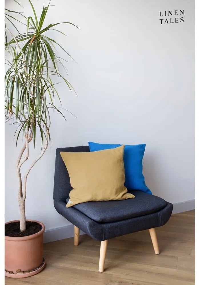 Len párnahuzat 40x40 cm Honey – Linen Tales