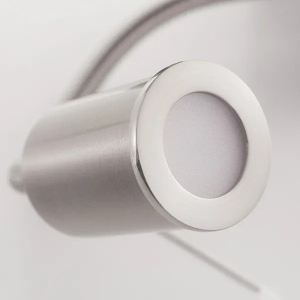 Eglo 96478 - LED flexibilis lámpa PASTERI 1xE27/40W+LED/3,8W taupe