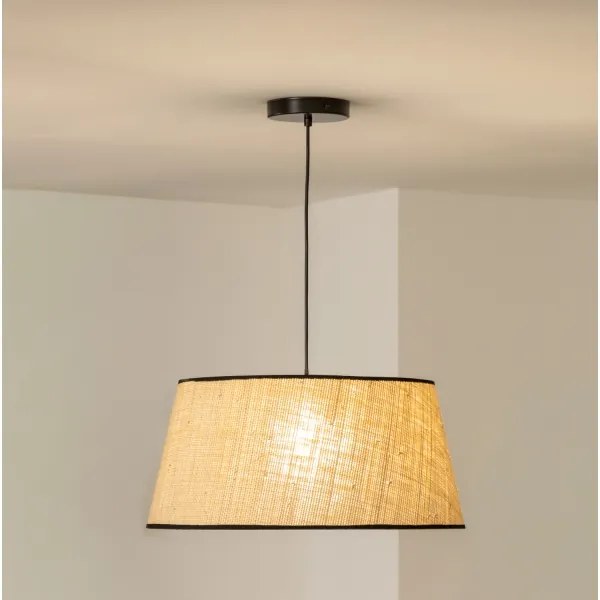 Brilagi - LED csillár kábelen CERIA 1xE27/40W/230V Ø 50 cm bézs
