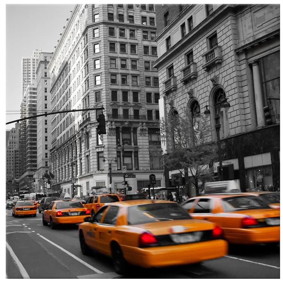 Gario Vászonkép Manhattan Taxi Méret: 20 x 30 cm