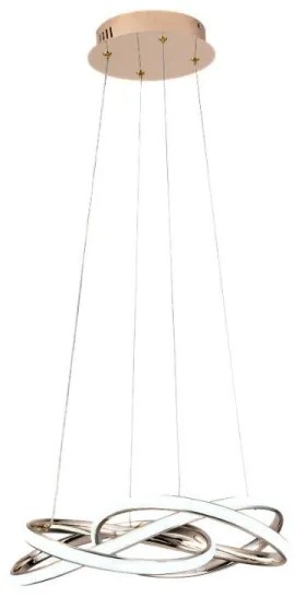 LED állítható fényerőjű lámpa kábelre LED/65W/230V 3000-6500K arany + DO