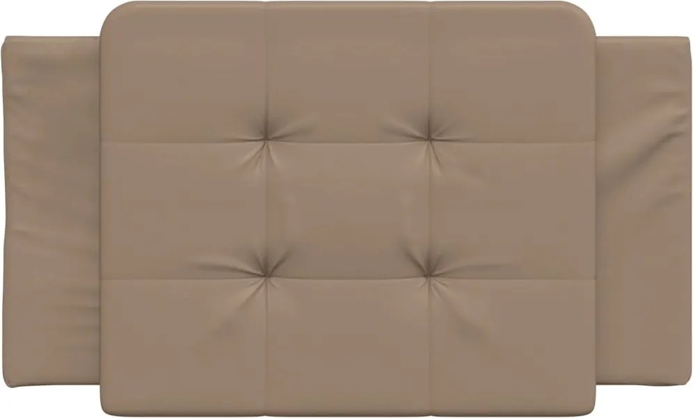 cappuccino színű műbőr fejtámla párna Zadar 90 cm