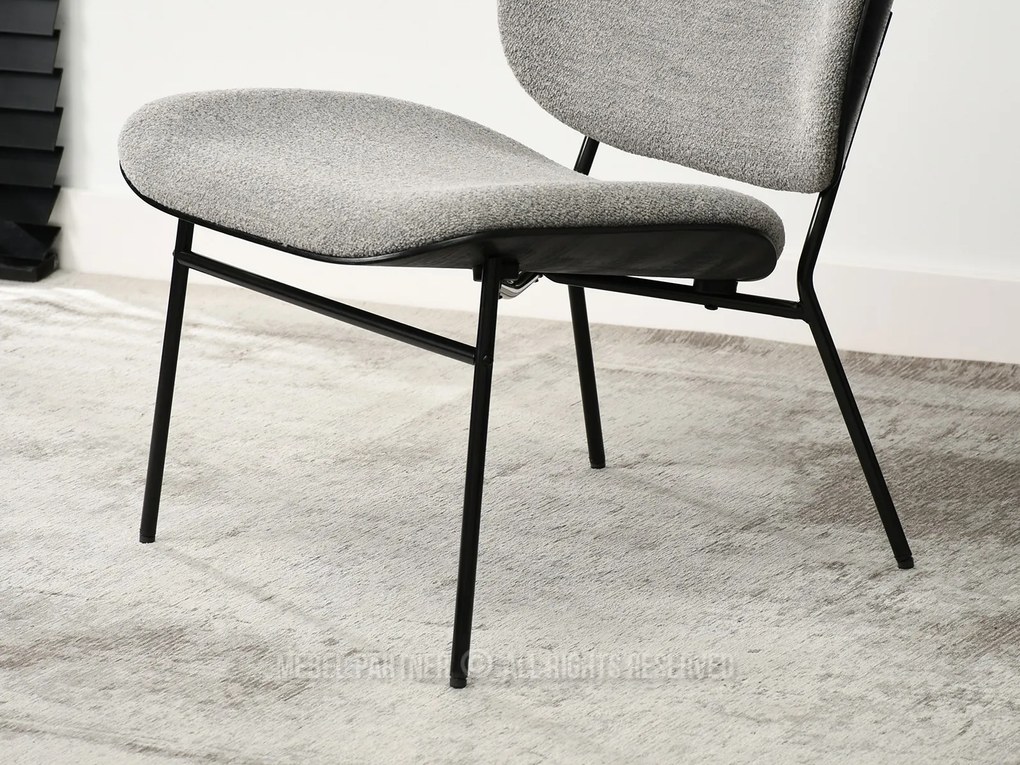Fotel Black (szürke + fekete). 1109974