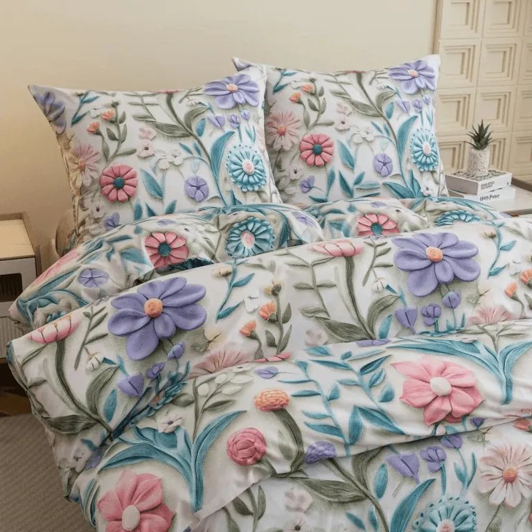 Mikroszálas ágyneműhuzat FLORIBEE színes Ágyneműhuzat mérete: 70 x 80 cm | 140 x 200 cm