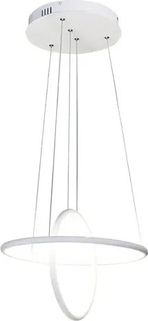 Rabalux beltéri led függeszték 37w 2300lm 4000k fehér donatella