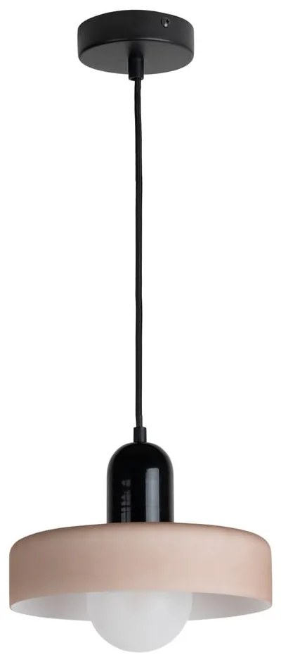 Szürke függőlámpa ø 25 cm Opaco Grato – Leitmotiv