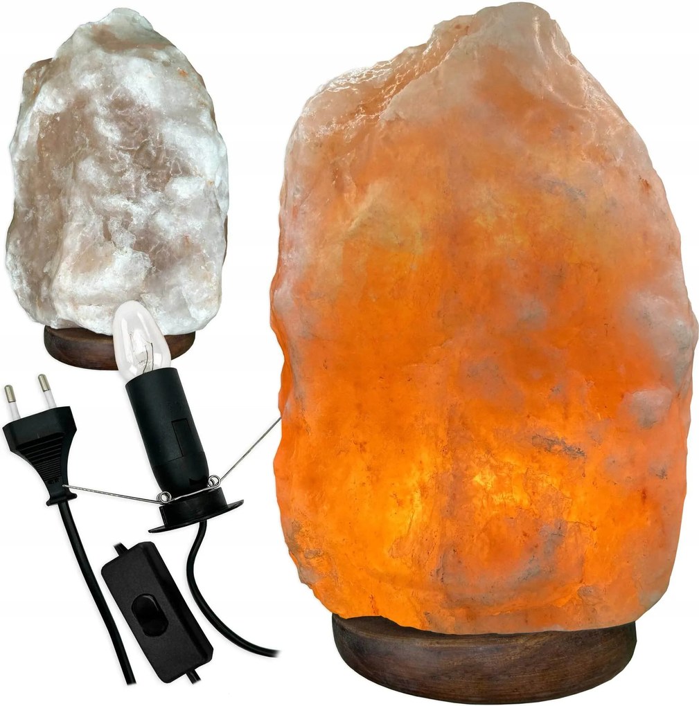 Sólámpa Himalája só XL 10-13KG Ionizátor Lámpa Természetes Sótömb