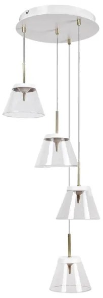 Rabalux 5032 - LED Csillár zsinóron AVIANA 4xLED/6W/230V