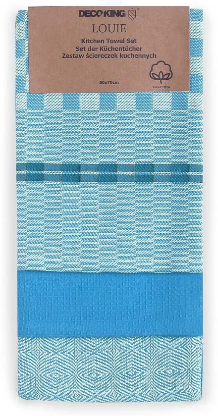 Pamut konyharuha szett 3 db-os 50x70 cm Louie – DecoKing