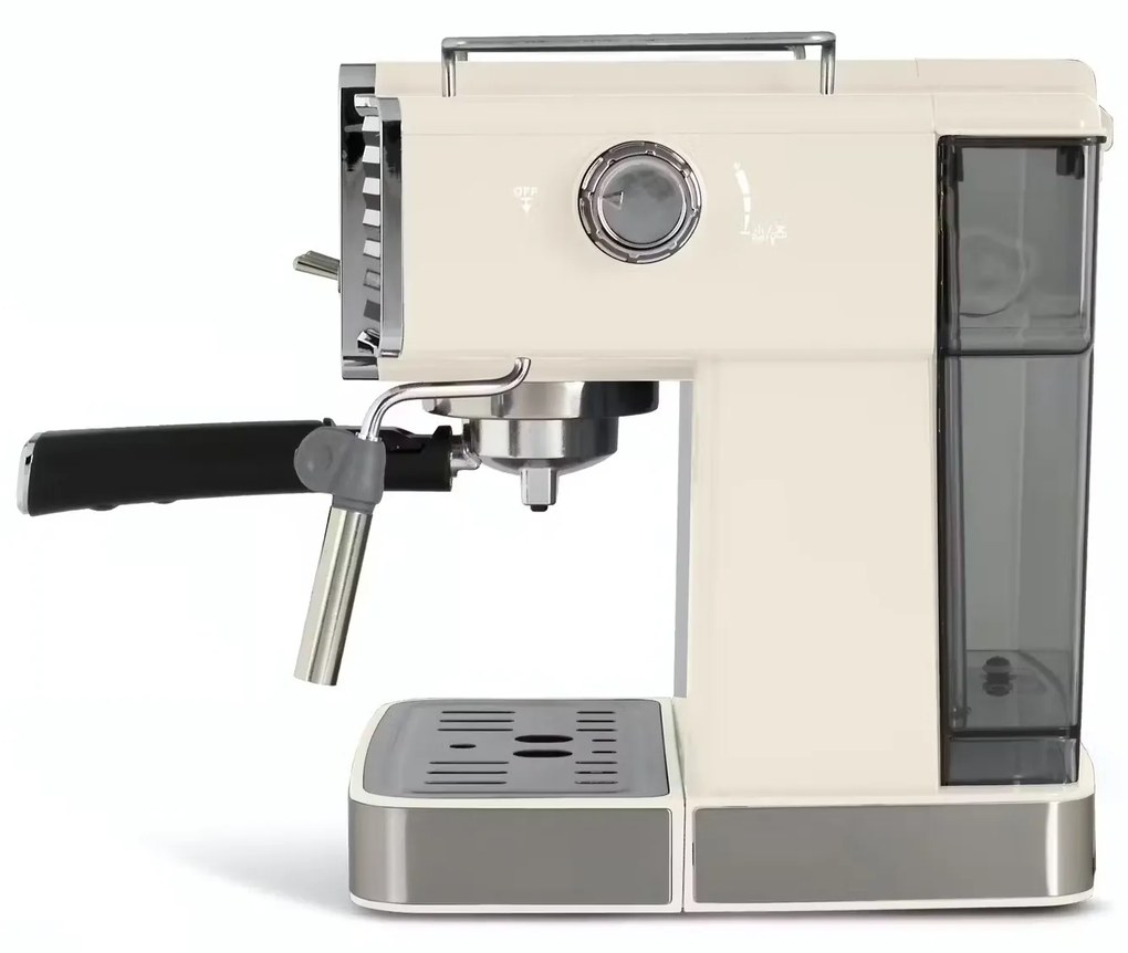 LIVOO krém színű retro elektromos kávéfőző