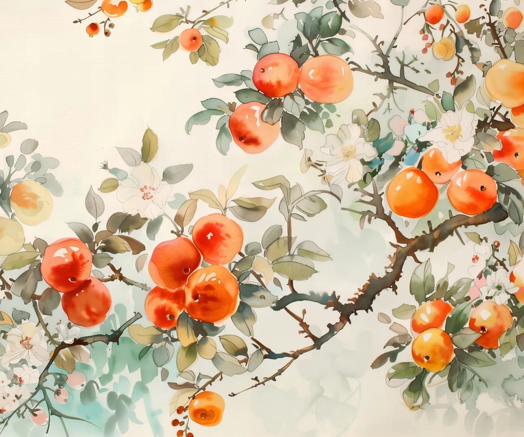 Poszter 60x50cm Persimonok