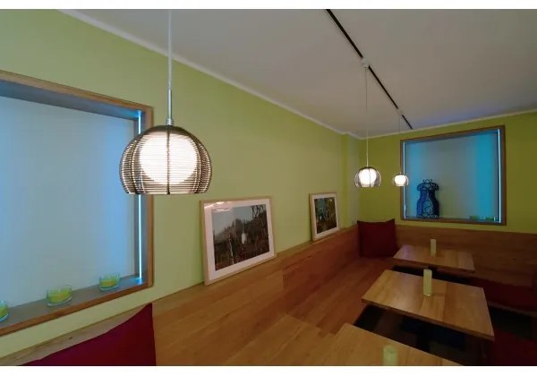 Deko-Light 342029 - Csillár zsinóron FILO 1xG9/40W/230V átm. 16 cm ezüst