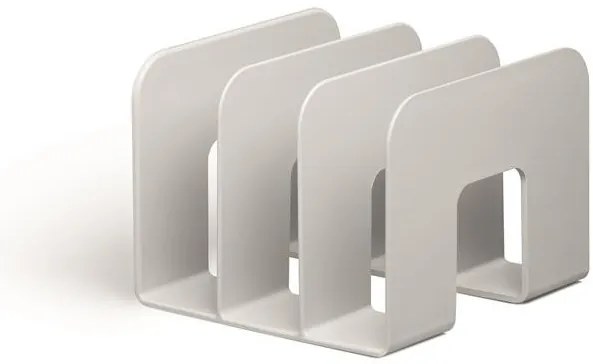 Könyvtámasz-és katalógustartó, műanyag, DURABLE ECO, szürke (DB776110)