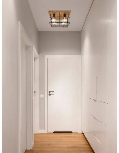 Globo 15530-4D - Mennyezeti lámpa MERRIL 4xE27/60W/230V