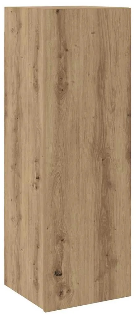 TV szekrény garnitúra 8 pcs kézműves tölgy 30.5 x 30 x 90 cm