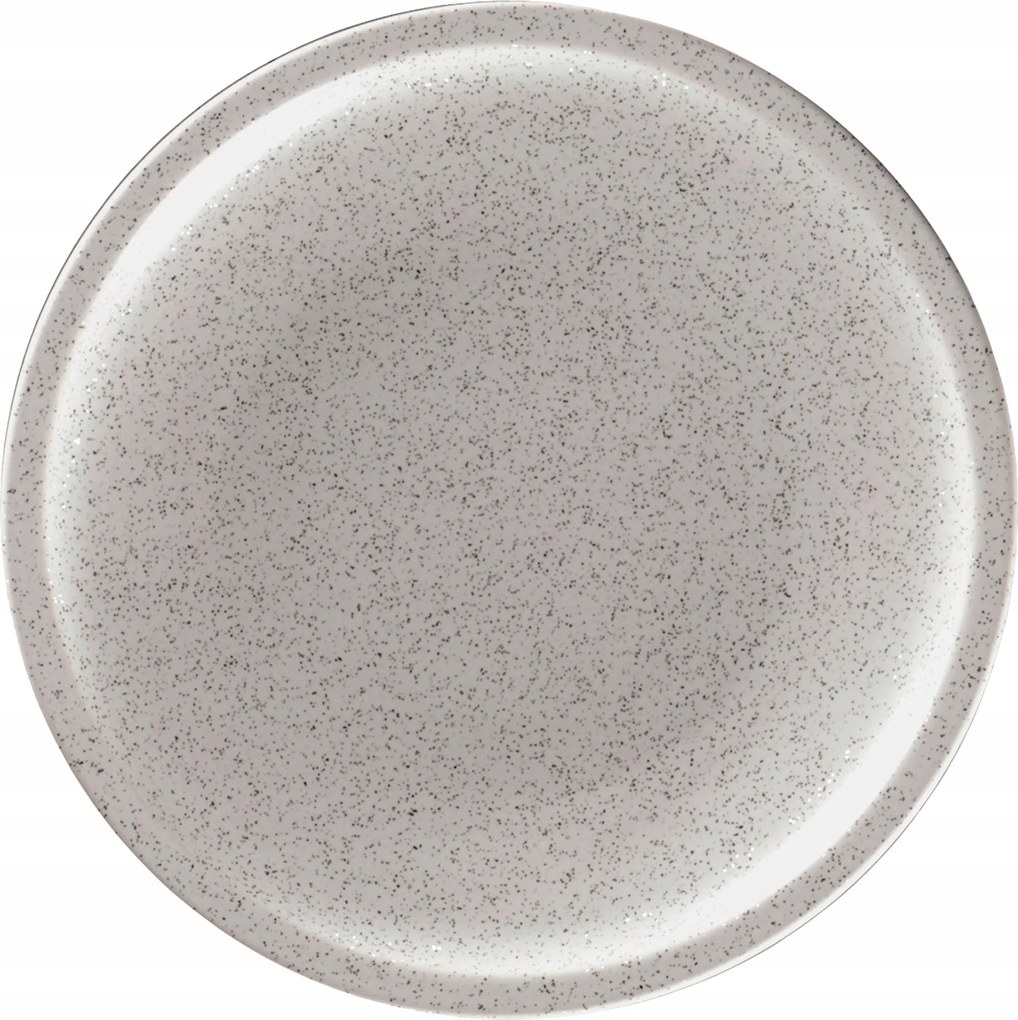 Porcelán Rak Stone Lapostányér, átm. 16 cm, szilgranit