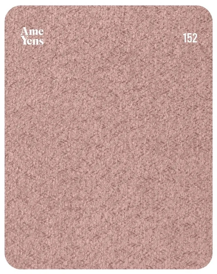 Rózsaszín buklé relaxációs fotel Kukumo – Ame Yens