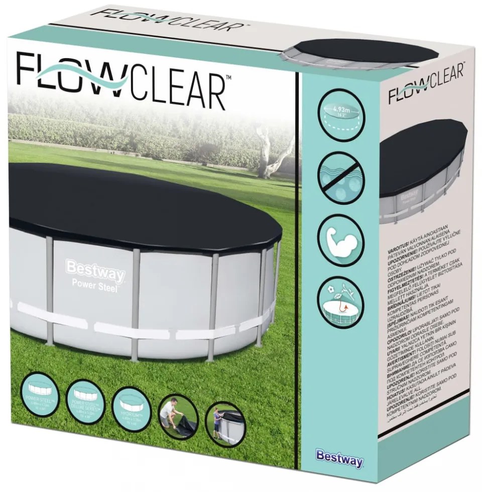 Bestway Flowclear medencetakaró 488 cm