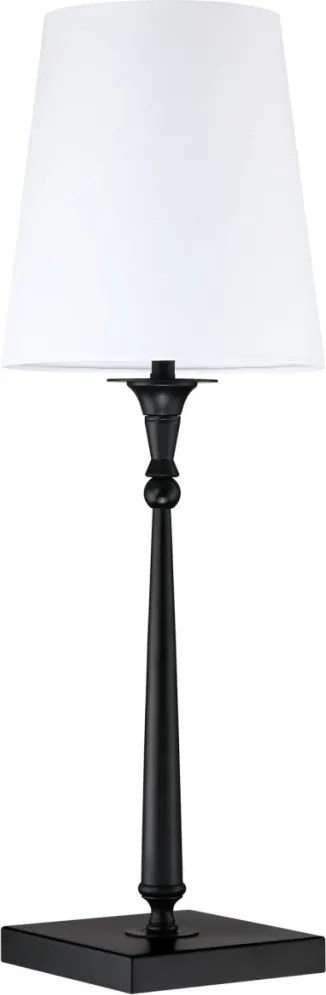 Cosmolight AUSTIN T01241BK-WH Asztali lámpa 1x40W/E27 IP20