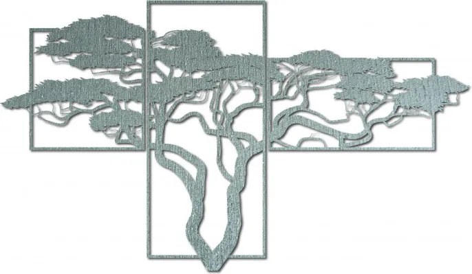Háromrészes fa bonsai festmény - SKALICEF