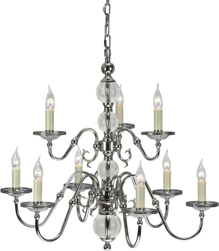 Endon TILBURG CA20P9N Csillár 9x40W/E14