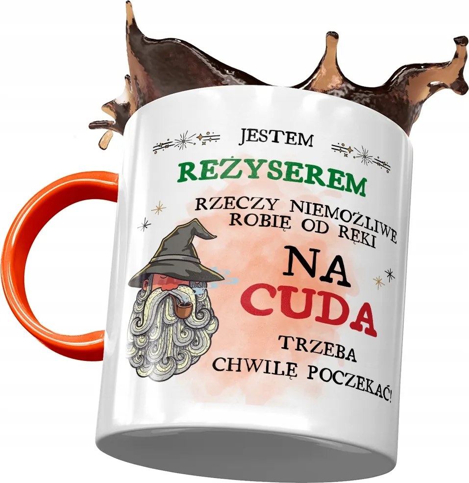 Narancssárga bögre a rendezőnek, várni kell a fényképes nyomattal