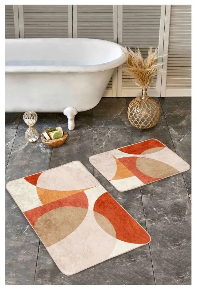 Bársony fürdőszobai kilépő szett 2 db-os 60x100 cm – Mila Home