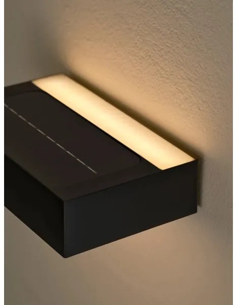 Nordlux - MONAY LED 5W 5V IP44 napelemes fali lámpa érzékelővel