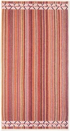 Törölköző 70x140 Peru többszínű frottír csíkos 500 g/m2 Zwoltex