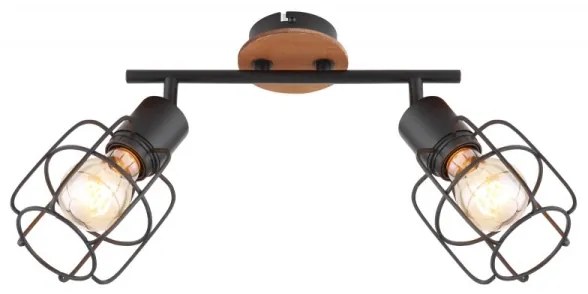 Globo 54037-2 - Spotlámpa WILLA 2xE27/60W/230V