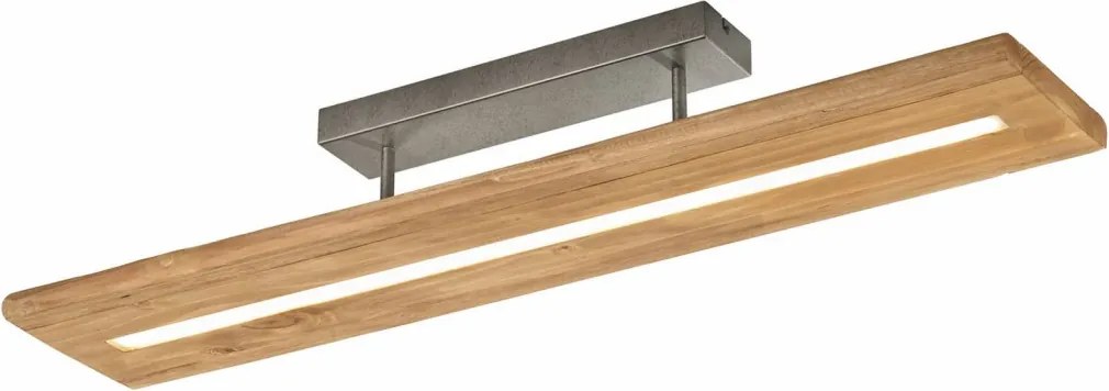 TRIO 623710130 BRAD Modern LED Mennyezeti Lámpa Sötét Fa, Világos Fa LED IP20