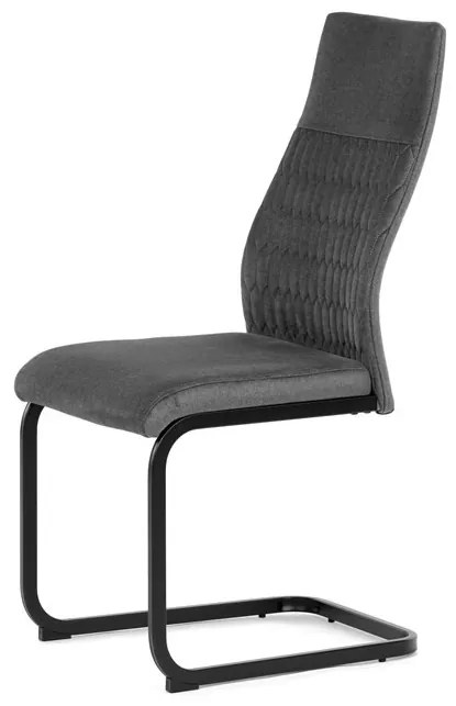 Szürke Bársony Étkezőszék. DCL-X7018 GREY2