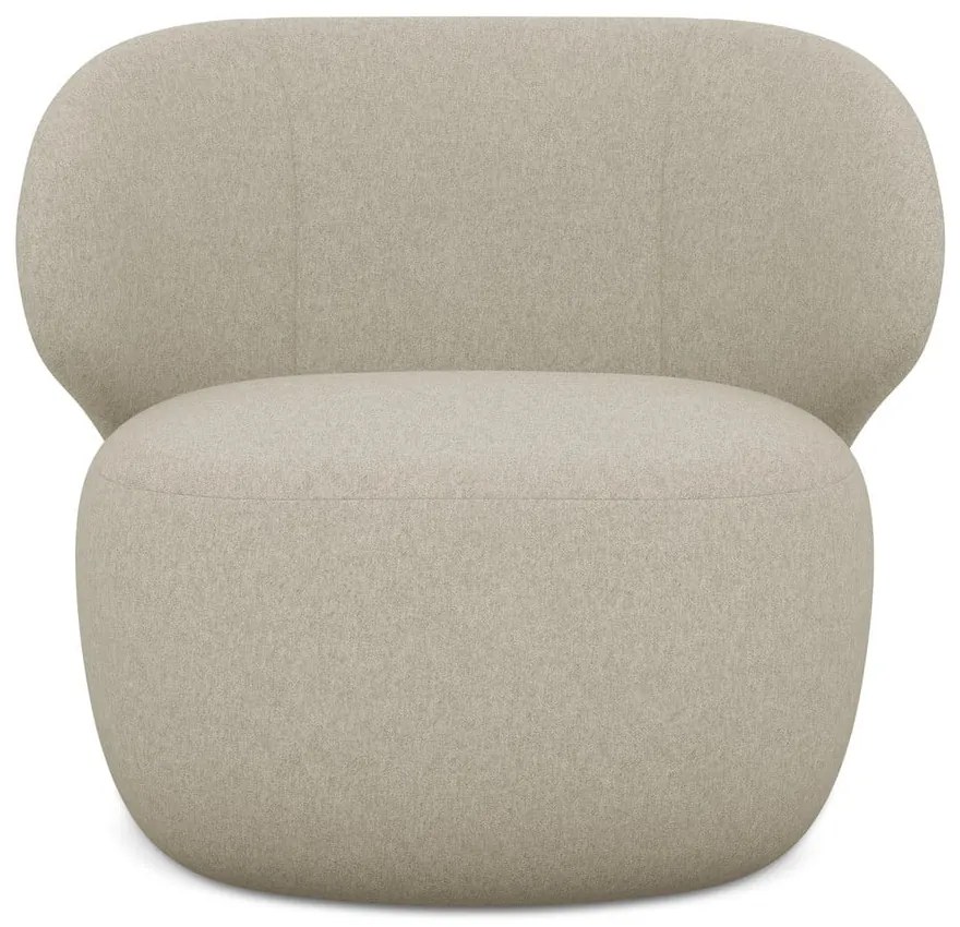 Bézs fotel Kama – Makamii