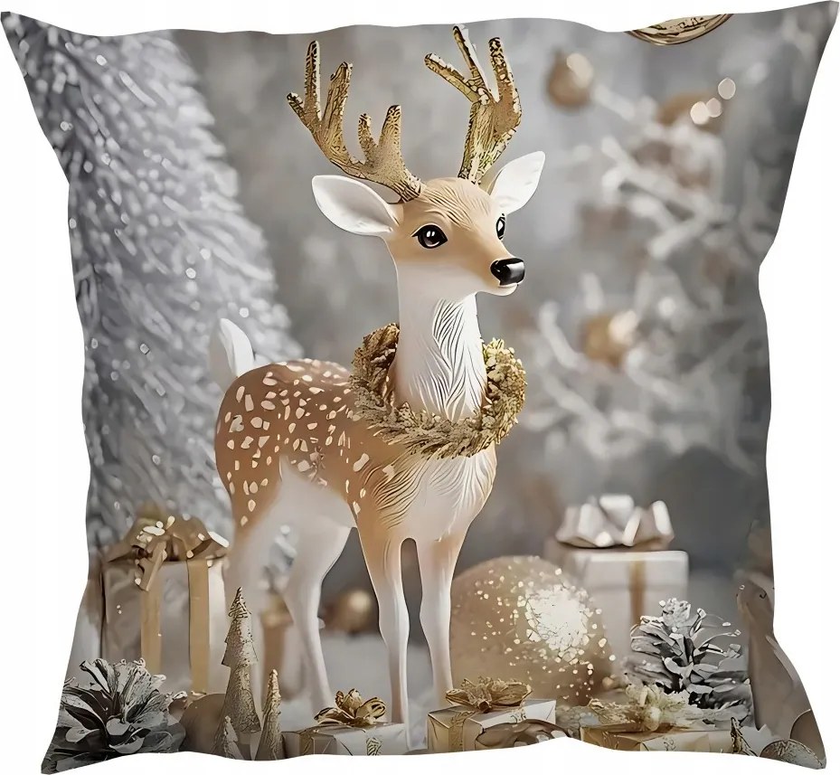 Karácsonyi díszpárnahuzat 45x45 díszpárnahuzat