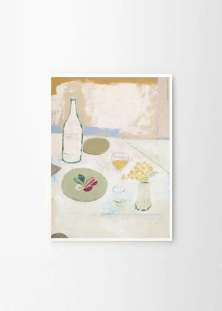 Poszter 30x40 cm Fleurs Jaunes – Max Ososki – The Poster Club