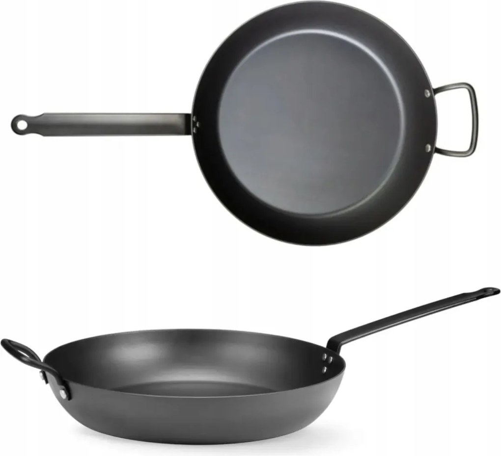 Serpenyő minden típusú szénacél tűzhelyhez, átm. 327 mm