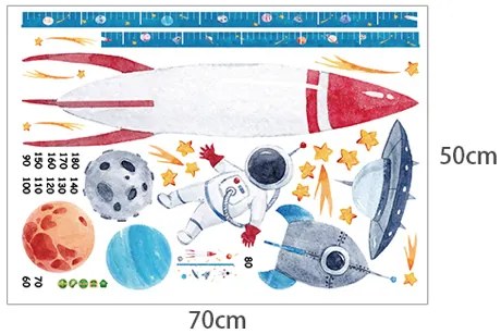 Falmatrica "Gyermekmérő - Univerzum" 130x83cm
