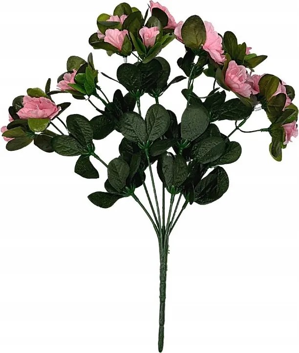 Azálea csokor 34 cm rózsaszín