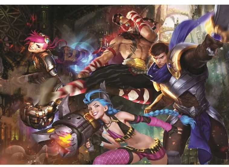 League of Legends Fight 500 db-os Cube puzzle Clementoni